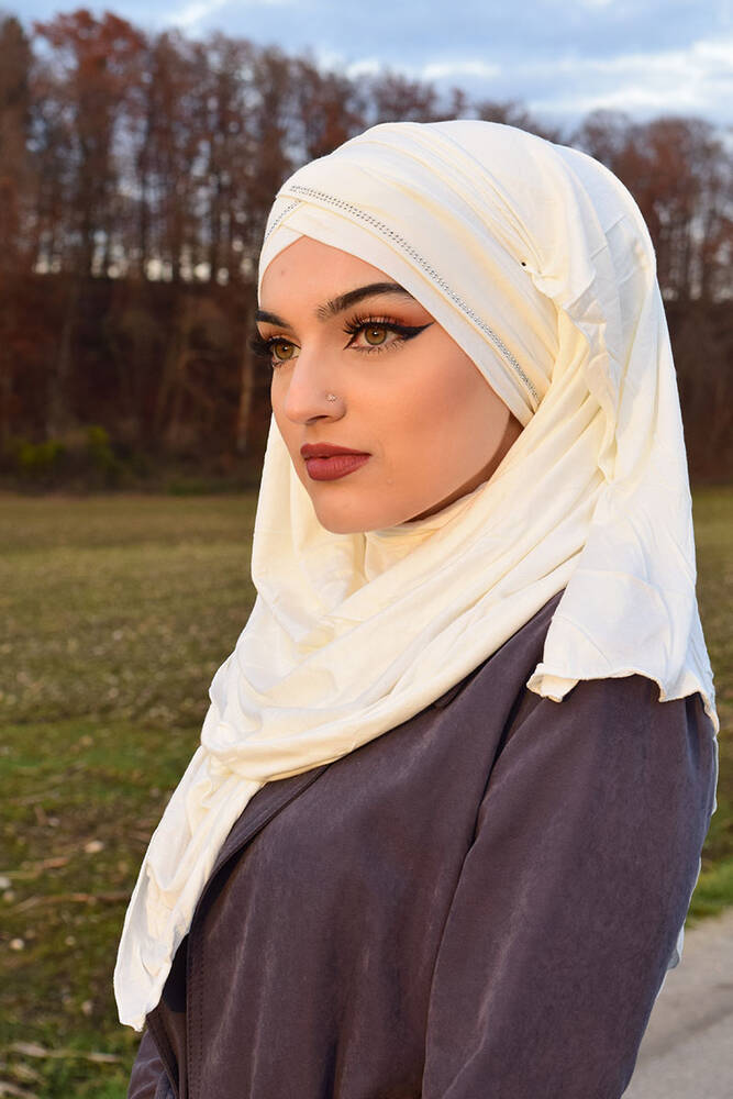 Couleur: Blanc - Muslim Shop  Abayas à partir de 12,90 
